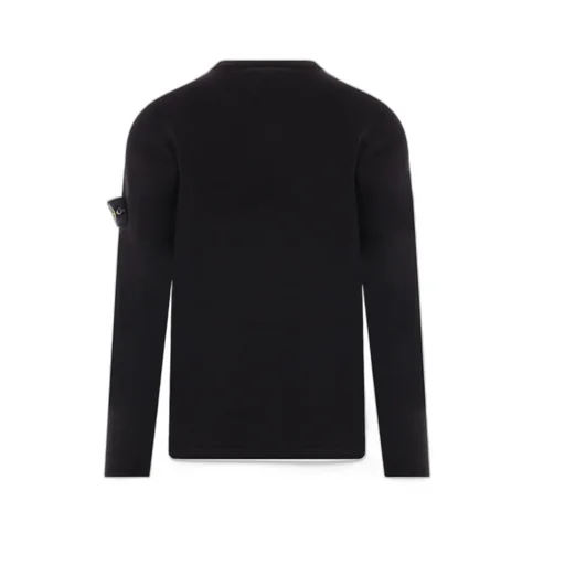 Stone Island Logo Patch Crewneck Jumper