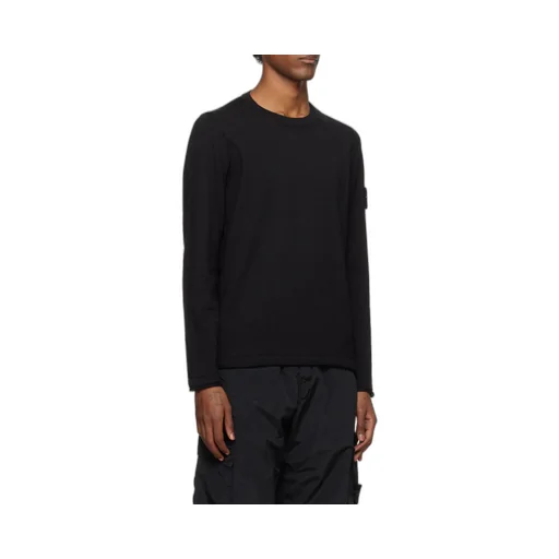 Stone Island Logo Patch Crewneck Jumper