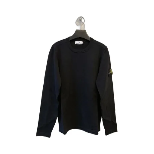 Stone Island Logo Patch Crewneck Jumper