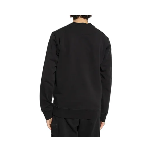 Stone Island Logo Printed Crewneck Sweatshirt