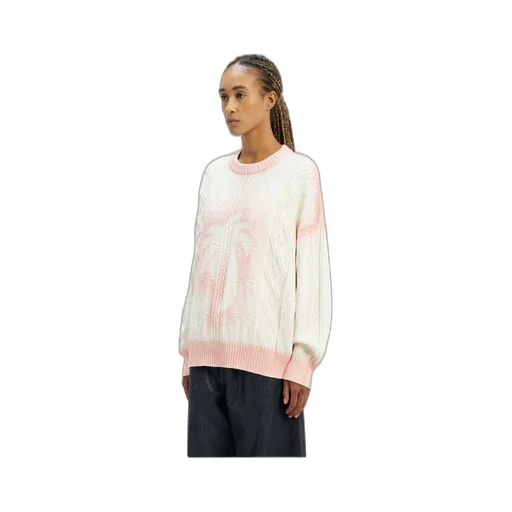 Palm Angels Sprayed Palm Crewneck Jumper
