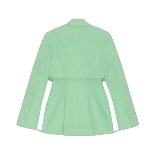 Ganni Single-Breasted Tailored Blazer