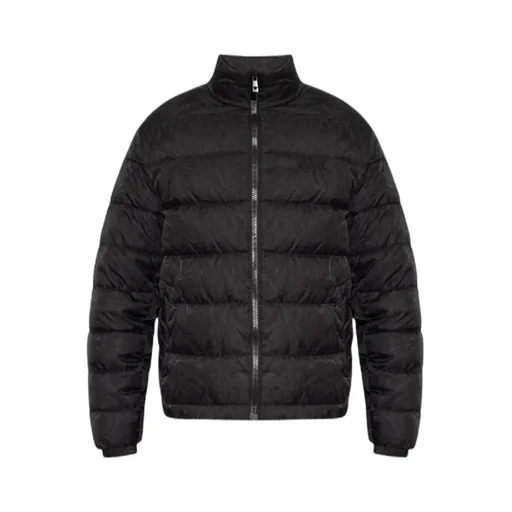Versace Barocco-Printed Zipped Padded Jacket