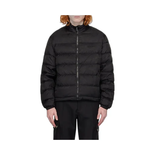 Versace Barocco-Printed Zipped Padded Jacket