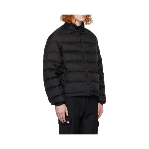 Versace Barocco-Printed Zipped Padded Jacket