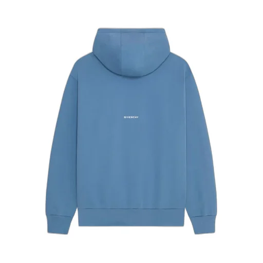 Givenchy Logo Embroidered Drawstring Hoodie