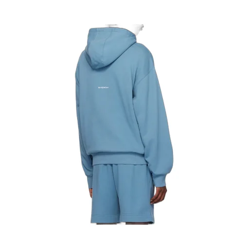 Givenchy Logo Embroidered Drawstring Hoodie