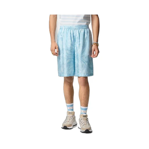 Versace Barocco-Printed Elasticated Waistband Shorts
