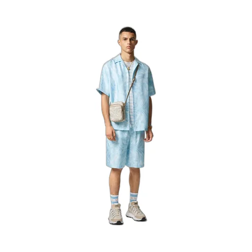 Versace Barocco-Printed Elasticated Waistband Shorts