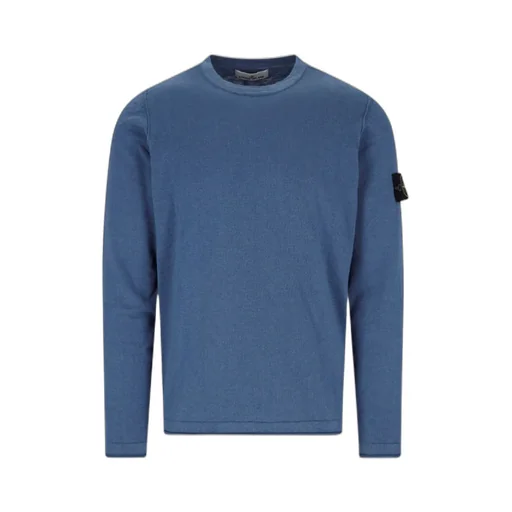 Stone Island Logo Patch Crewneck Jumper