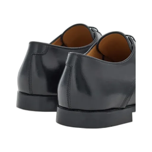 Salvatore Ferragamo Almond-Toe Lace-Up Derby Shoes