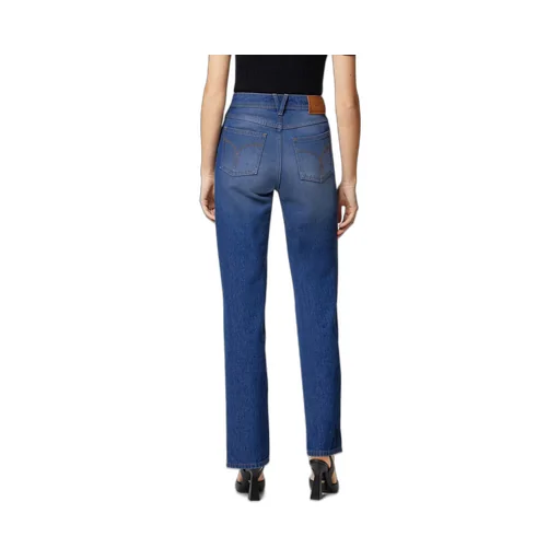Versace High-Waist Straight-Leg Jeans