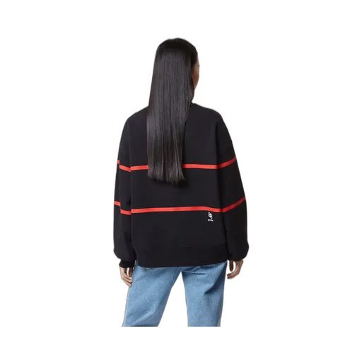 Stripe-Detailed Sweatshirt