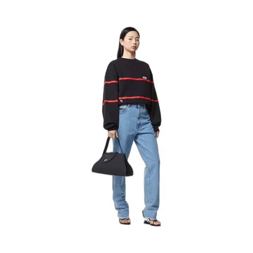 Stripe-Detailed Sweatshirt