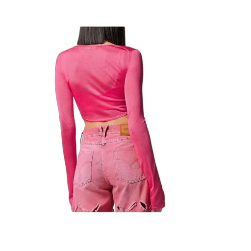 Medusa Cropped Buttoned Cardigan