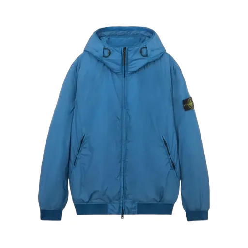 Stone Island Zip-Up Hooded Jacket