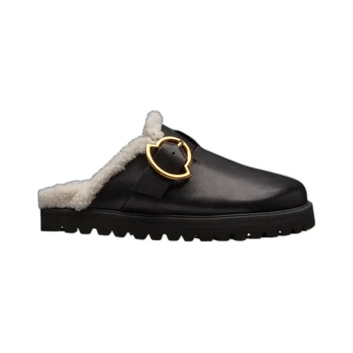 Moncler Buckle-Detailed Mules