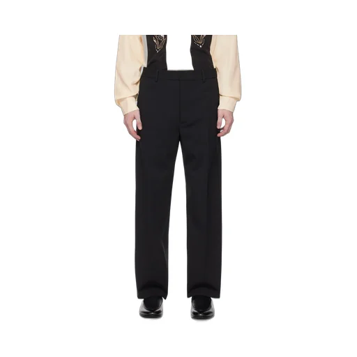 Logo-Plaque Tailored Trousers