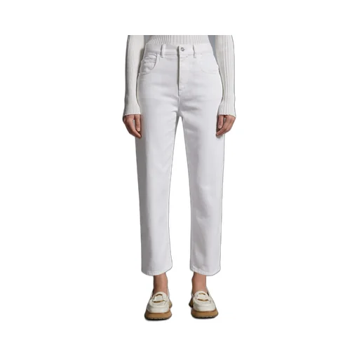 Moncler Logo Patch Straight-Leg Trousers