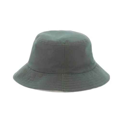 Burberry Logo Embroidered Checked Reversible Bucket Hat