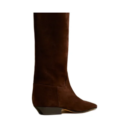 Khaite The Marfa Classic Flat Knee High Boots