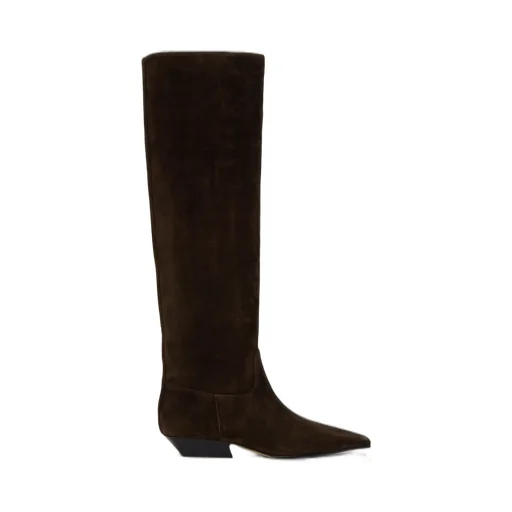 Khaite The Marfa Classic Flat Knee High Boots