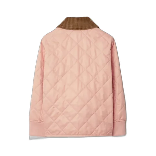 Burberry Kids Otis Quilted Zipped Jacket