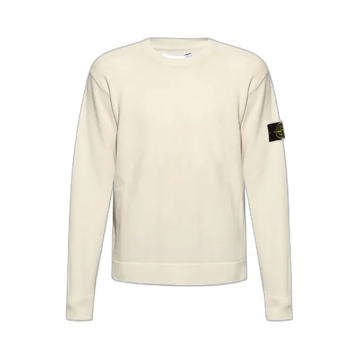 Stone Island Logo Patch Crewneck Sweatshirt