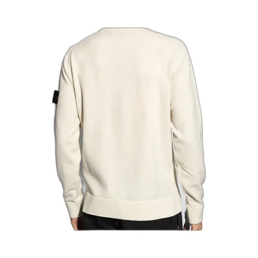 Stone Island Logo Patch Crewneck Sweatshirt