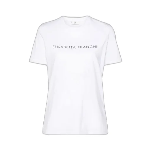 Elisabetta Franchi Logo-Embellished Jersey T-Shirt
