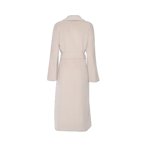 Max Mara Studio Belted Long-Sleeved Coat