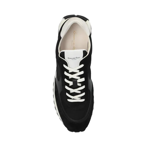 Gianvito Rossi Gravel Low-Top Panelled Sneakers