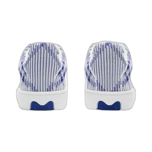 Burberry Bubble Check-Printed Lace-Up Sneakers
