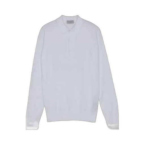 John Smedley Bradwell Long-Sleeve Polo Shirt