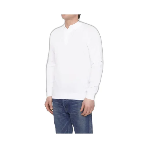 John Smedley Bradwell Long-Sleeve Polo Shirt