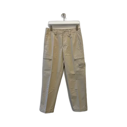 Stone Island Mid-Rise Compass-Badge Wide-Leg Trousers