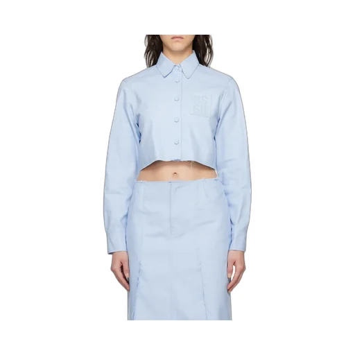 Cropped Cotton Shirt