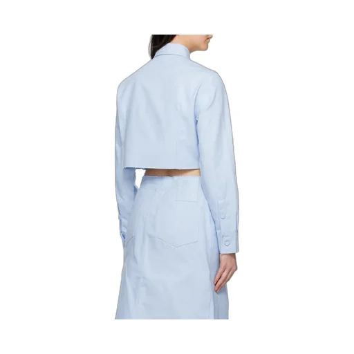 Cropped Cotton Shirt