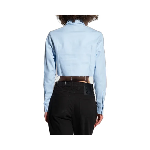Cropped Cotton Shirt