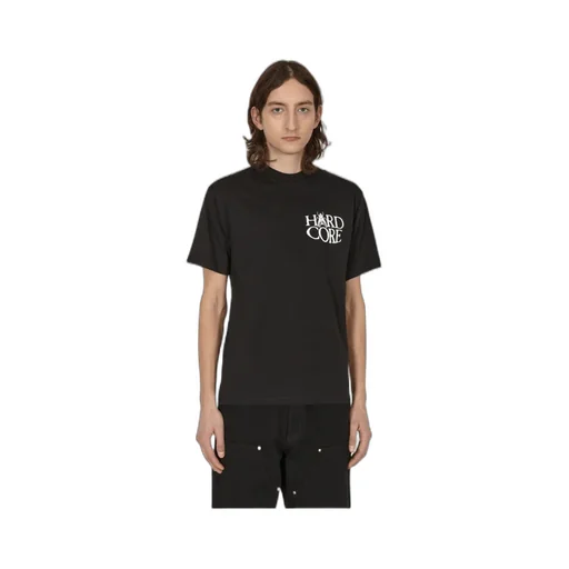 Rib T-Shirt With Round Neck