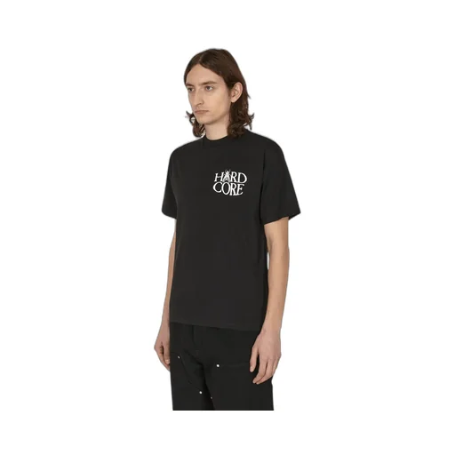 Rib T-Shirt With Round Neck