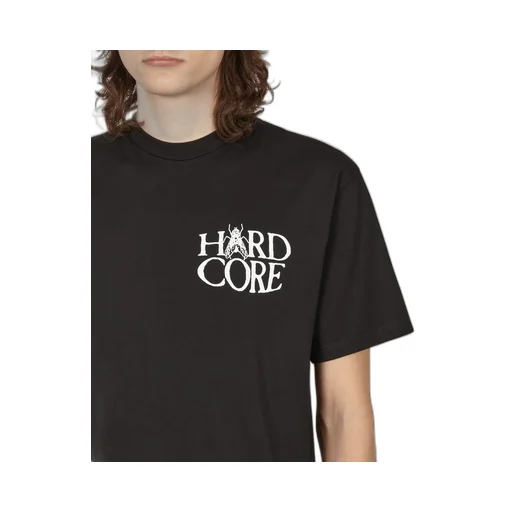 Rib T-Shirt With Round Neck
