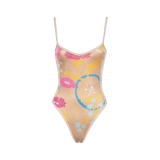 Sequin-Embellished Swimsuit