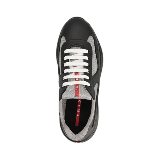 Prada America's Cup Soft Rubber And Bike Fabric Sneakers