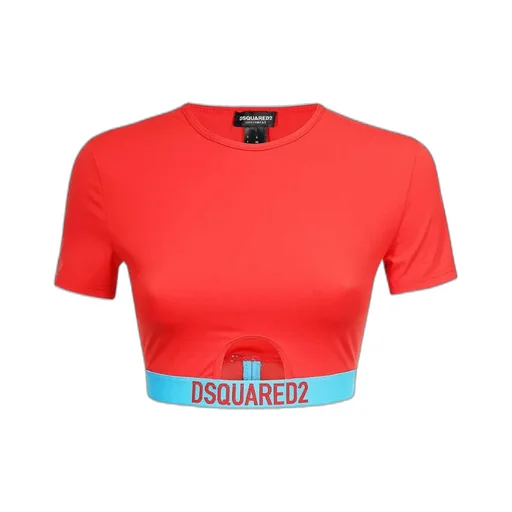 Logo-Underband Cropped T-Shirt
