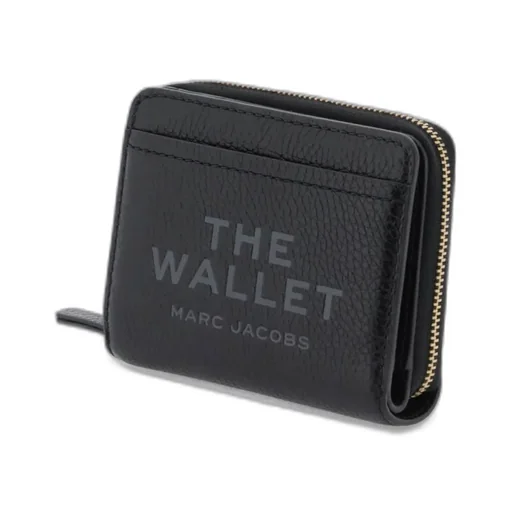Marc Jacobs Logo Printed Zipped Mini Compact Wallet