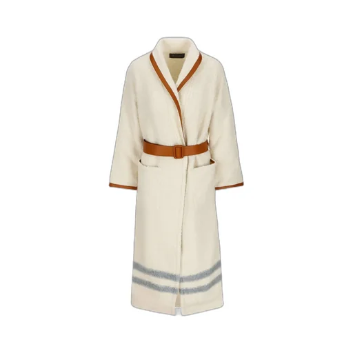 Logo Lapel Coat
