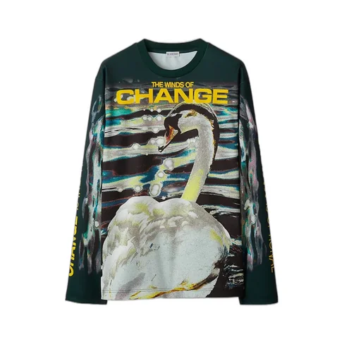 Burberry Graphic Printed Crewneck Sweatshirt