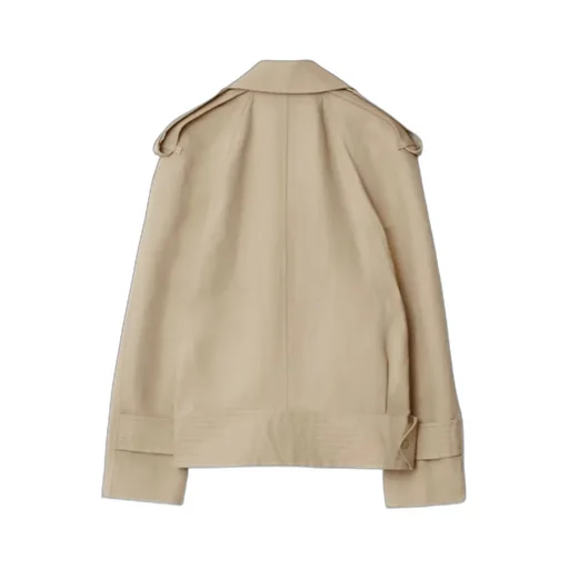 Burberry Double-Breasted Trench Jacket