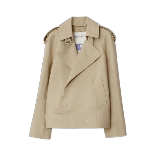 Burberry Double-Breasted Trench Jacket